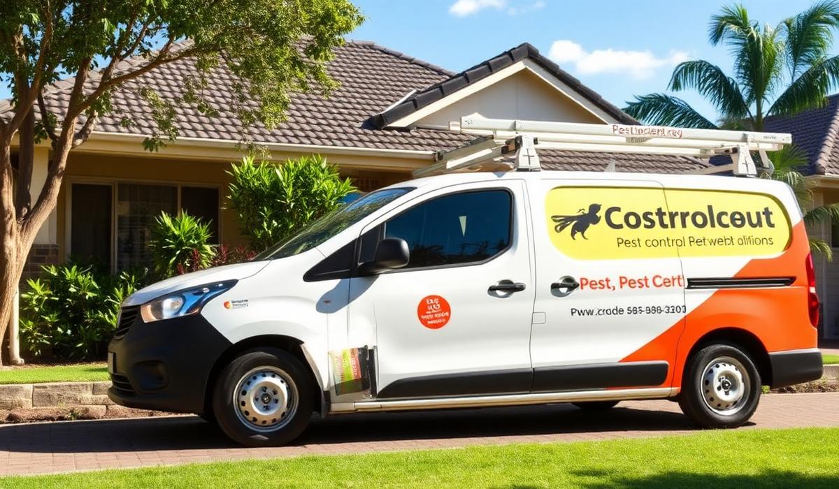 Vigilant Pest Control service van